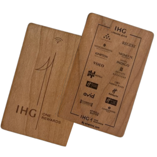 RFID smartinzwooden card